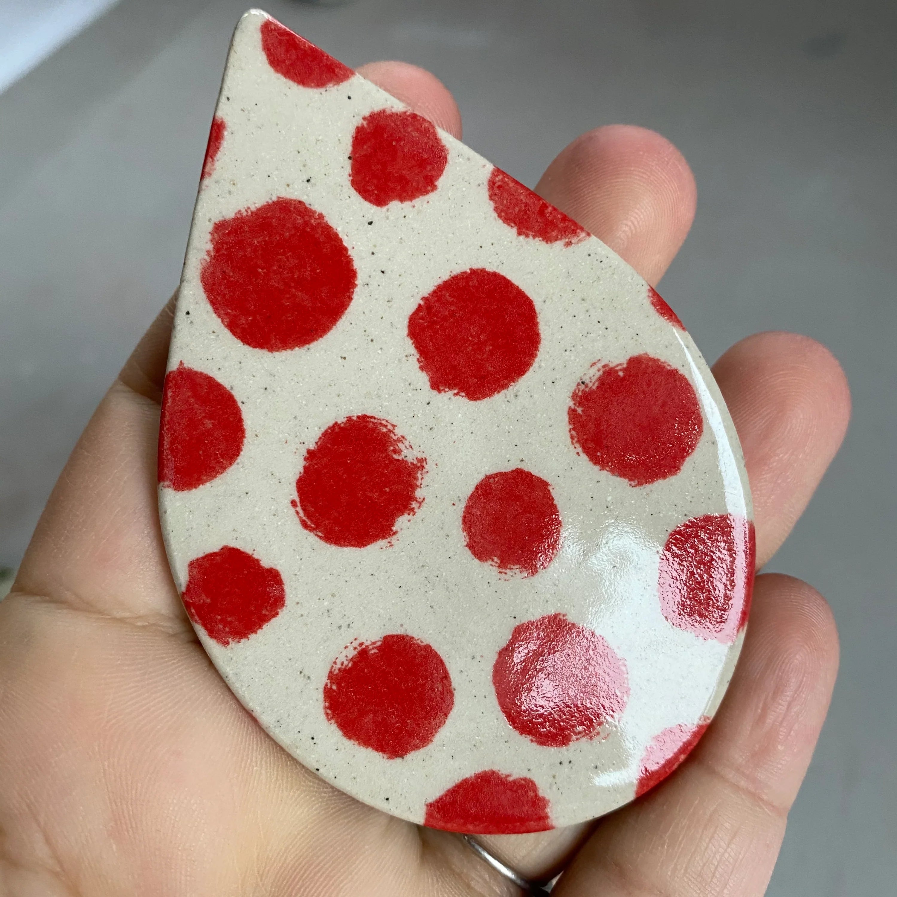 Polka Dots Underglaze Transfer