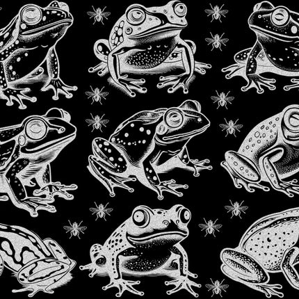 Decal Frogs & Flies