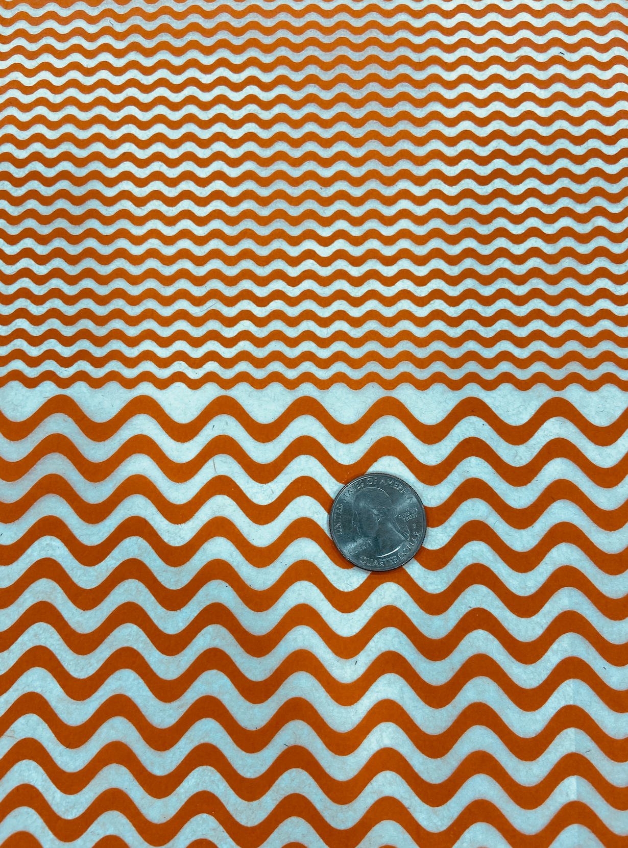 Wavy Lines Underglaze Transfer