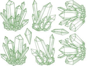Crystals - Glow in the Dark