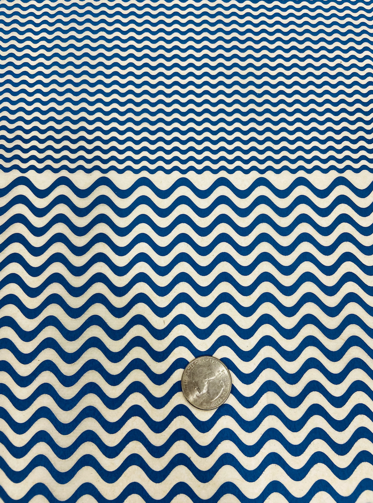 Wavy Lines Underglaze Transfer