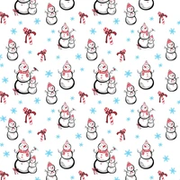 Snow Man Underglaze Transfer