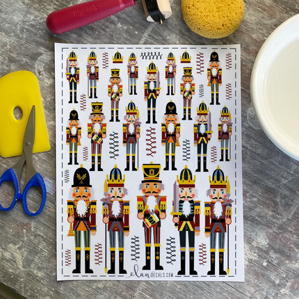 Nutcracker Underglaze Transfer