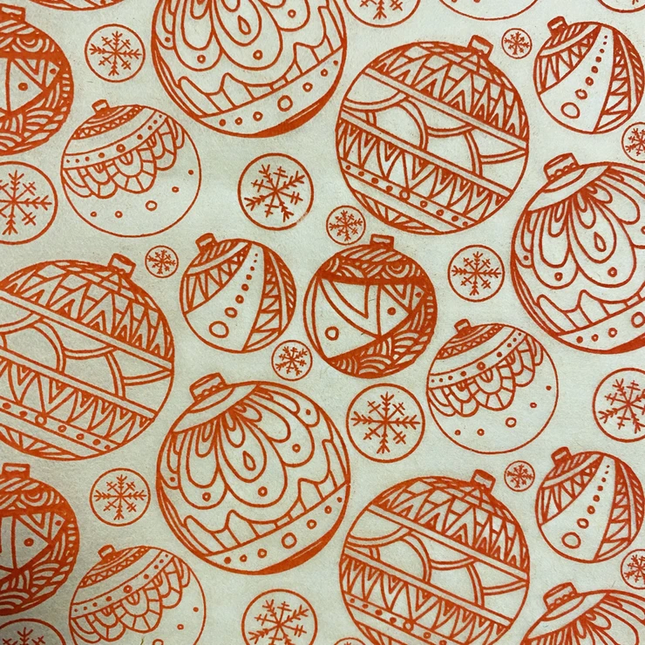 Ornaments Underglaze Transfer