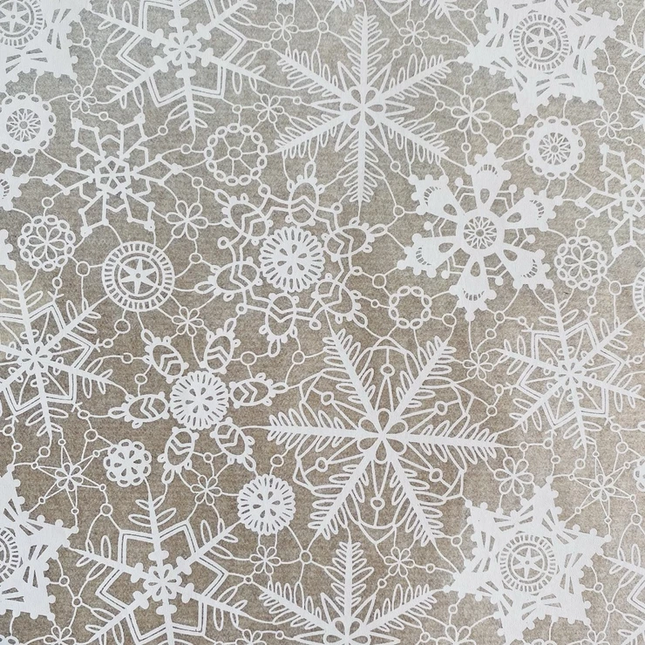 Snowflake Lace Underglaze Transfer