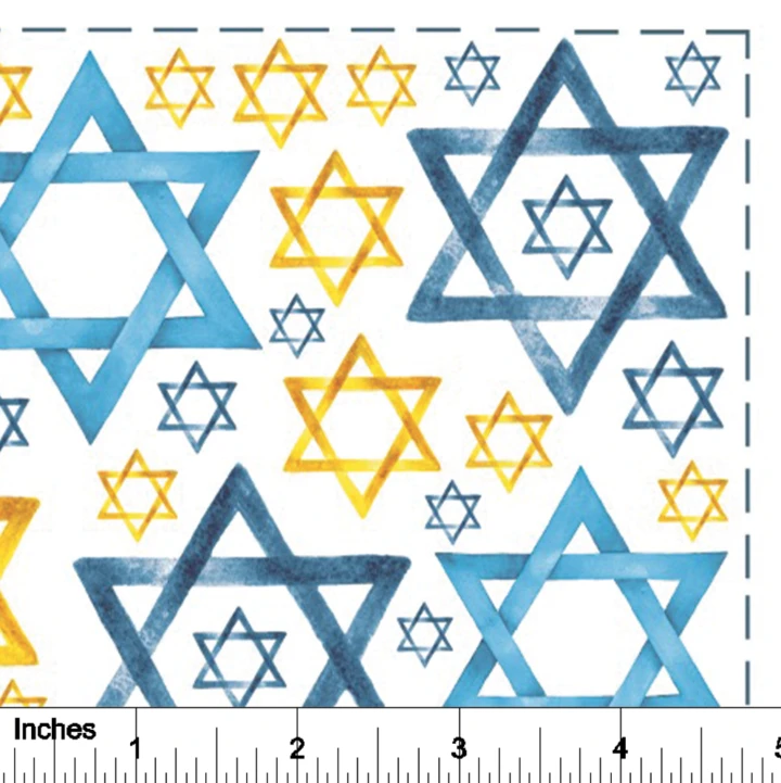 Star of David Overglaze Decal