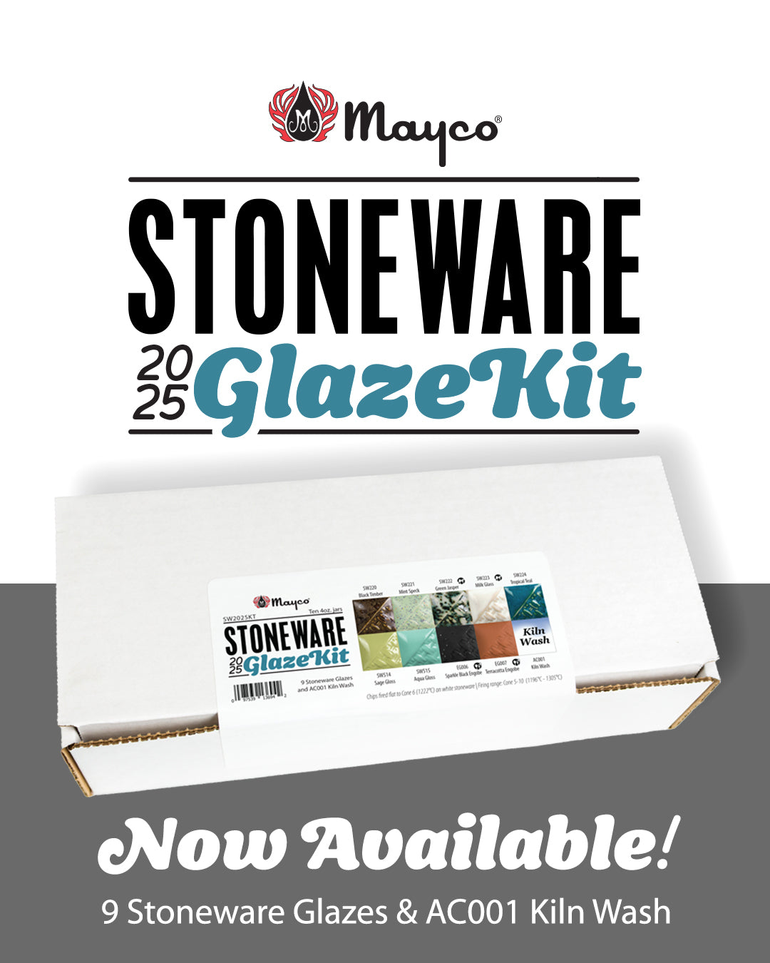 Mayco 2025 Stoneware Release