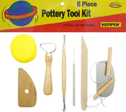 Economy 8 piece Pottery Tool Kit