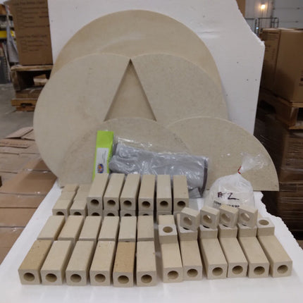 Bracker's 12 sided kiln Furniture kit