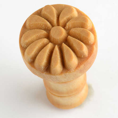 SCM-101 Flower - 2.5 cm Round Stamp