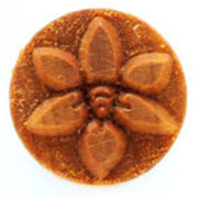 SCM-102 Flower - 2.5 cm Round Stamp