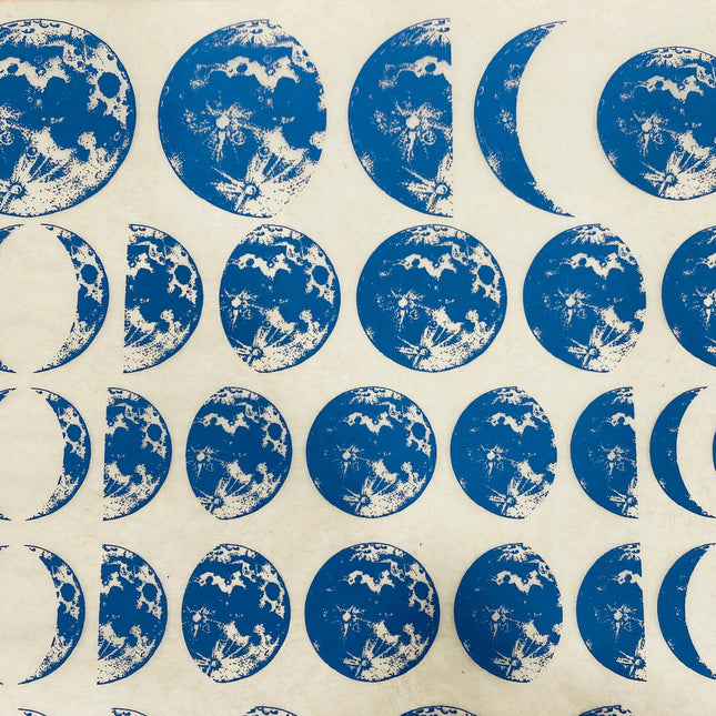 Moon Phases Underglaze Transfer