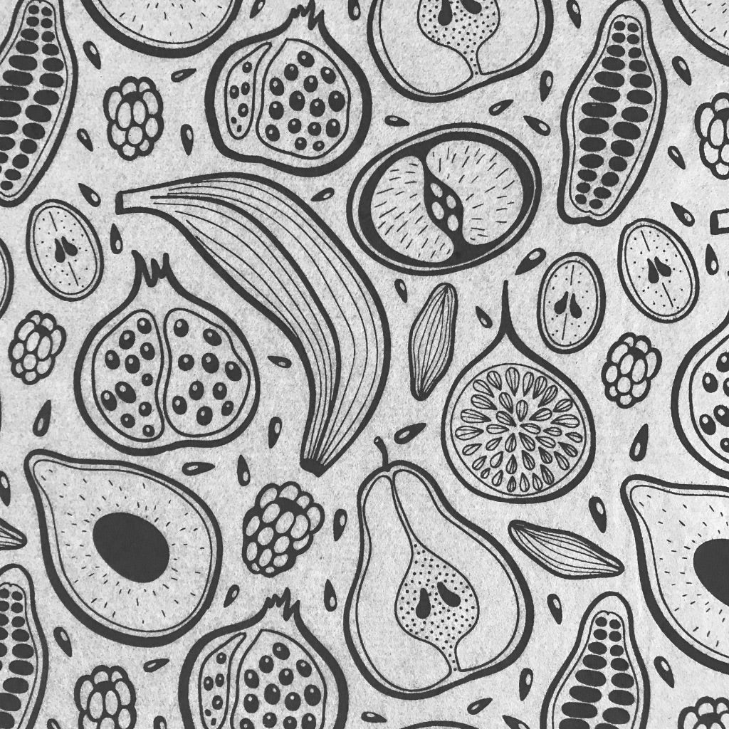 Fruits Underglaze Transfer
