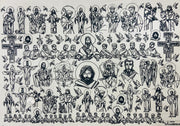 Saints Underglaze Transfer