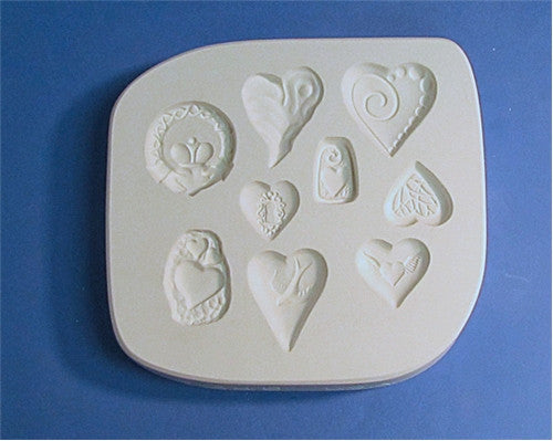 Hearts Sprig Mold SG48