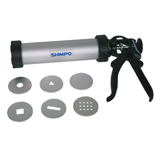 Shimpo Handheld Extruder with 6 dies