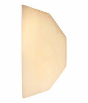 Skutt Replacement End shelf for 1427pk  (10 x 20 3/4x 3/4)  half-round Hollow Core