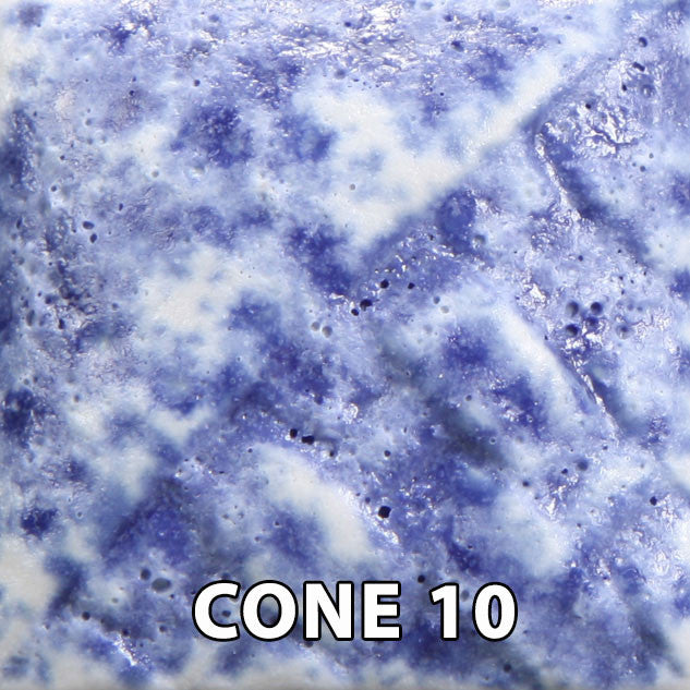 Blue Splatterware - Mayco SW Crystals 152
