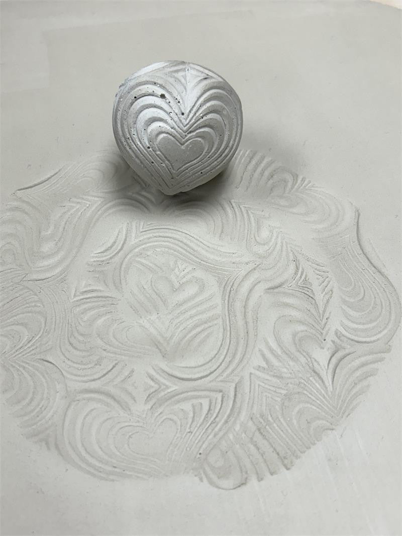 TS-30 Hearts Texture Sphere