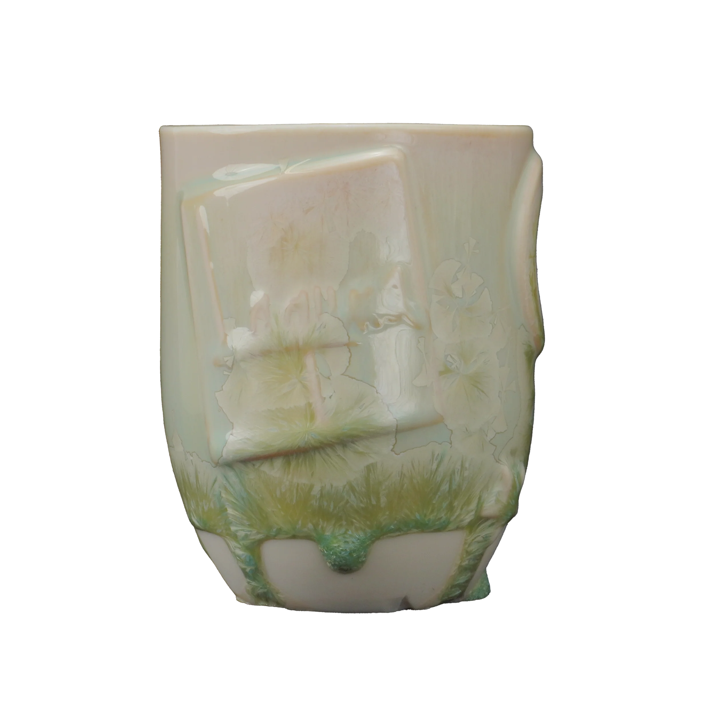 WC-165 TRANSLUCENT MINT Crystalline Glaze