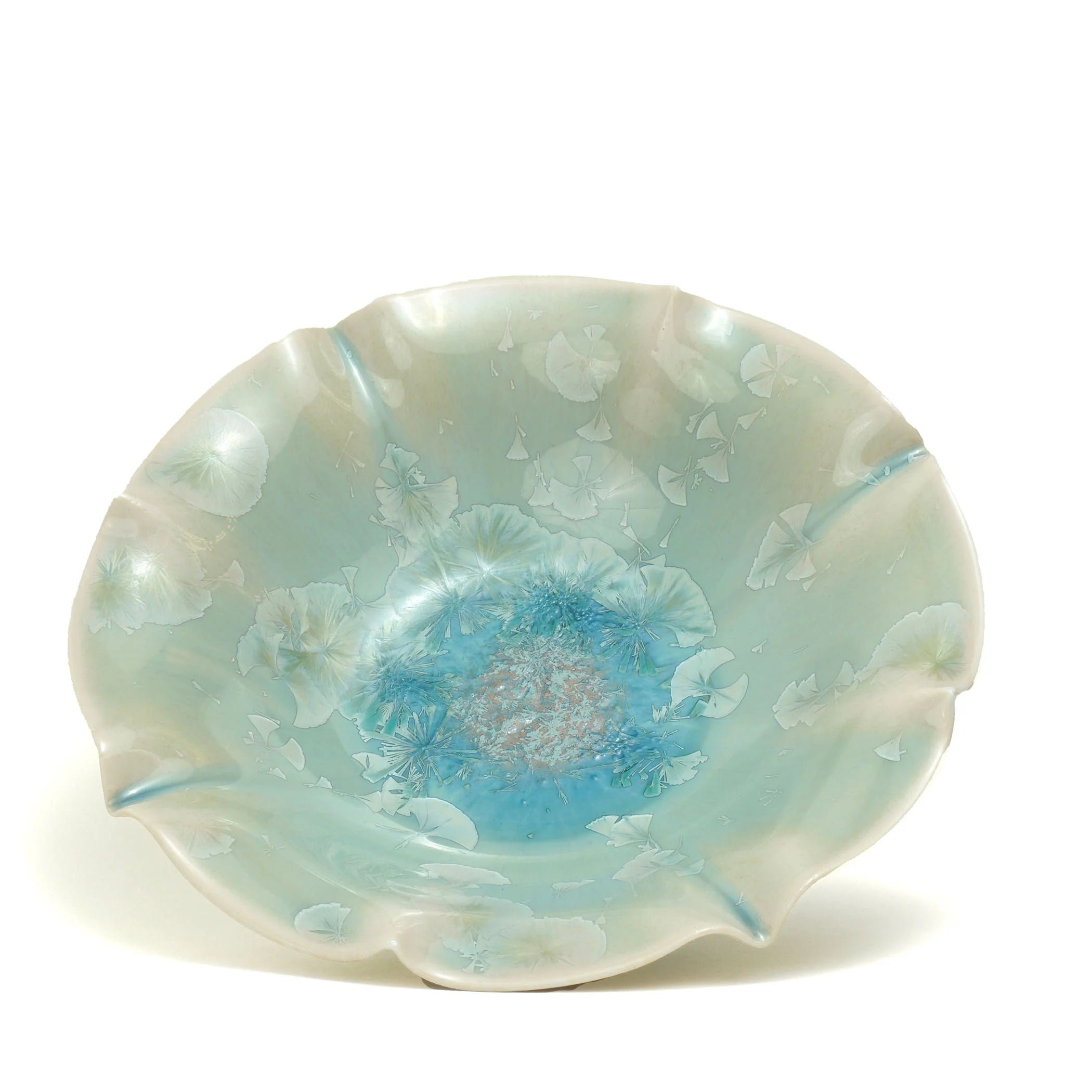 WC-165 TRANSLUCENT MINT Crystalline Glaze