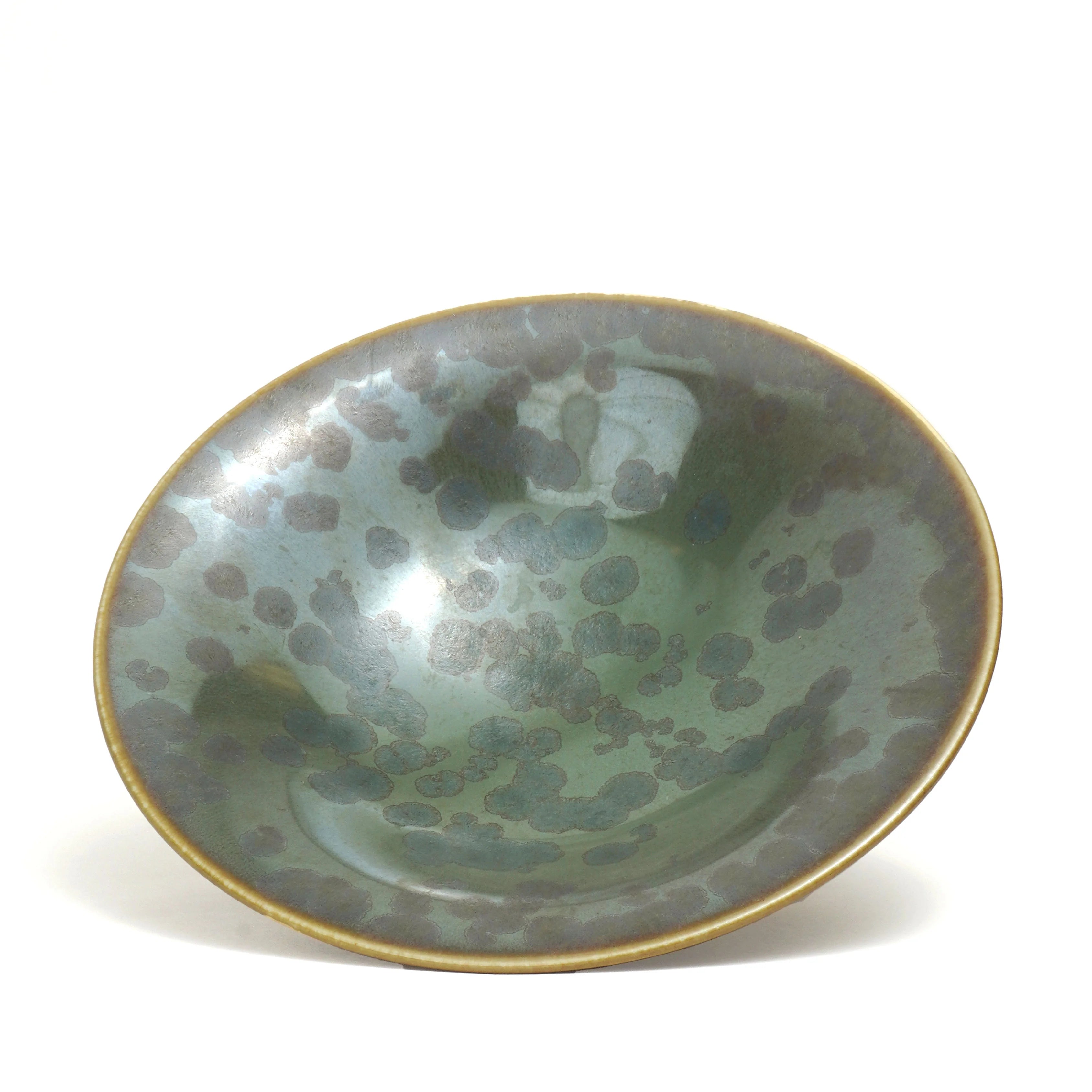 WC-167 PLUM BLOSSOM GREEN Crystalline Glaze