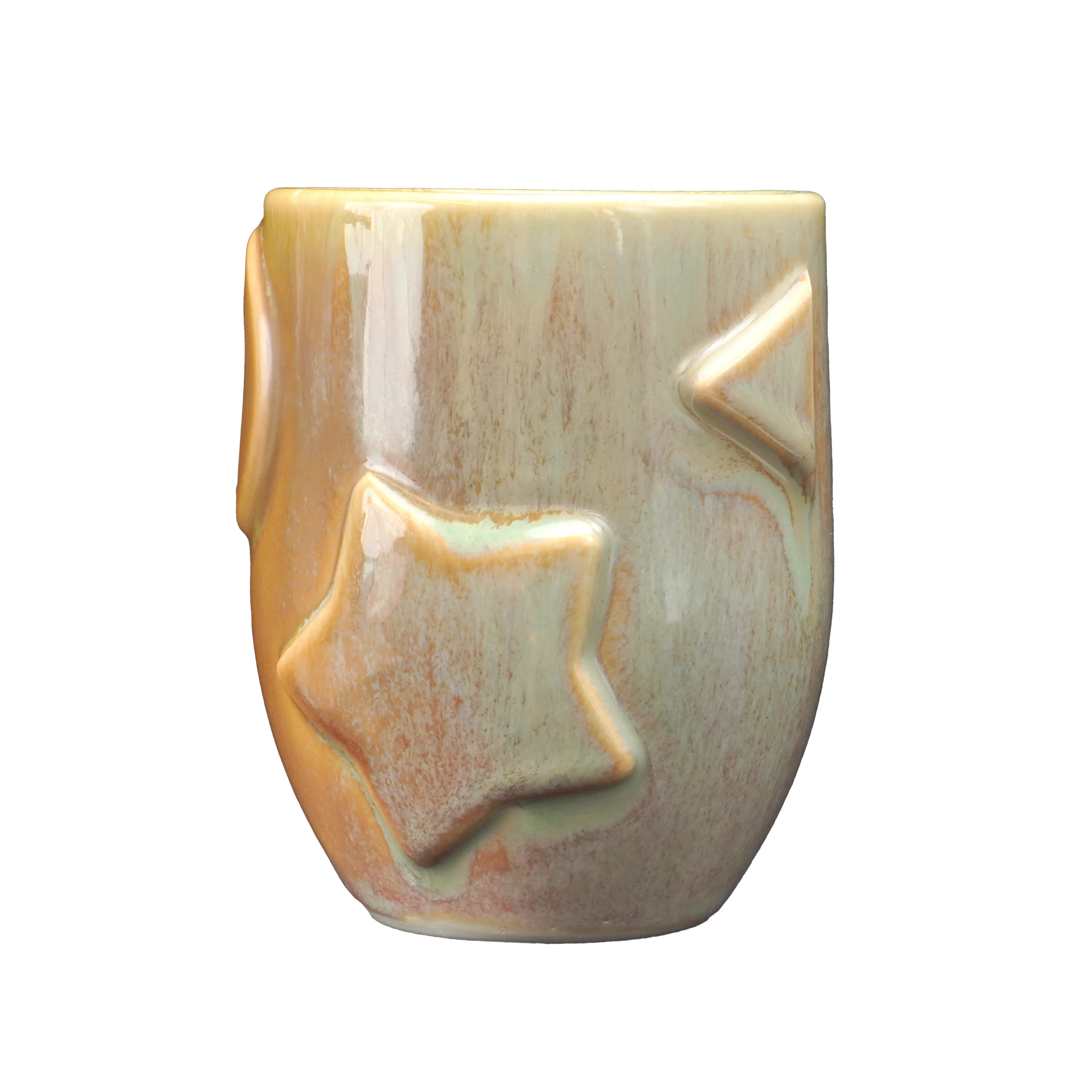 WC-167 PLUM BLOSSOM GREEN Crystalline Glaze